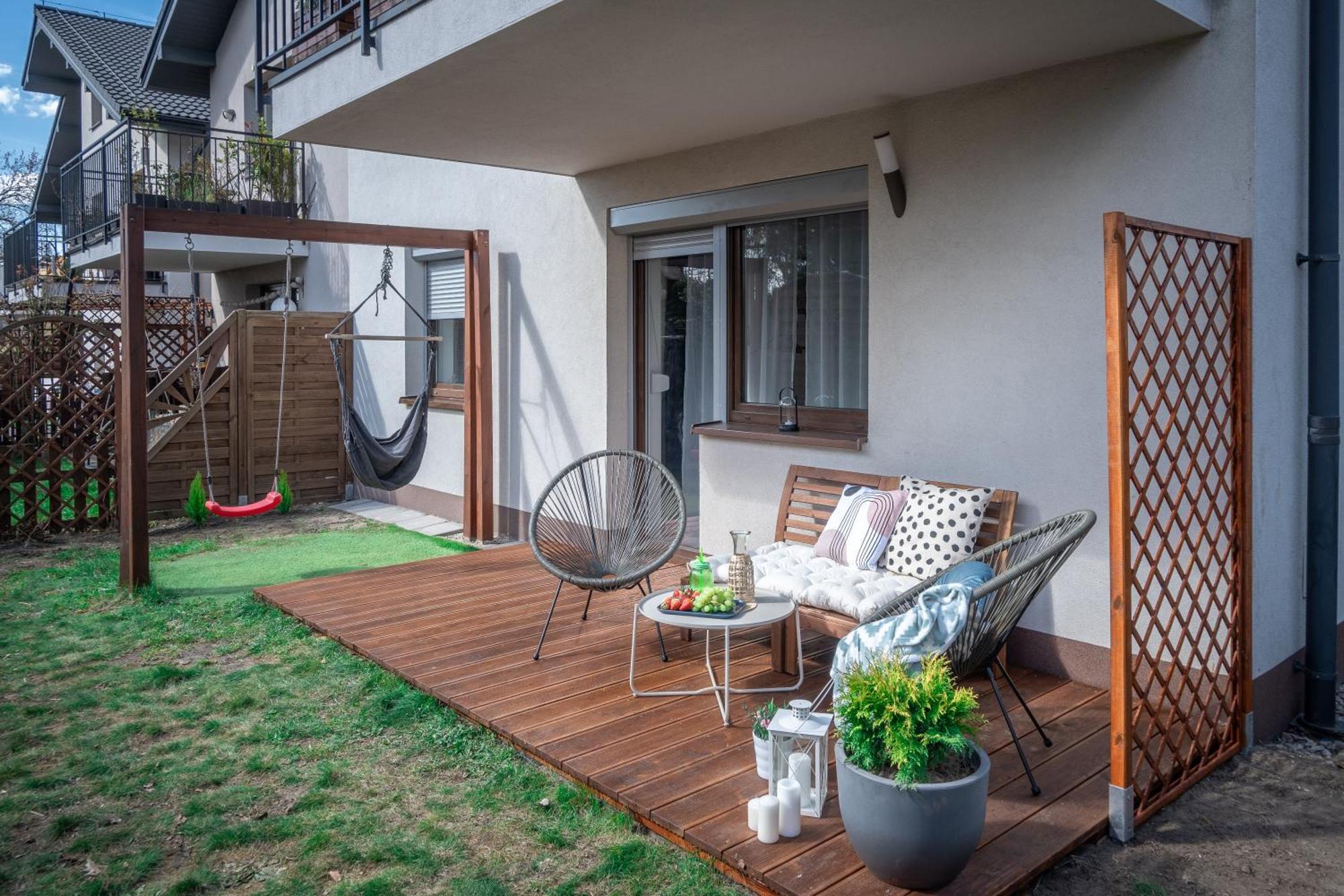 Malinowelove Aircon, 3 Rooms, Parking, Ogrod 克拉科夫 外观 照片