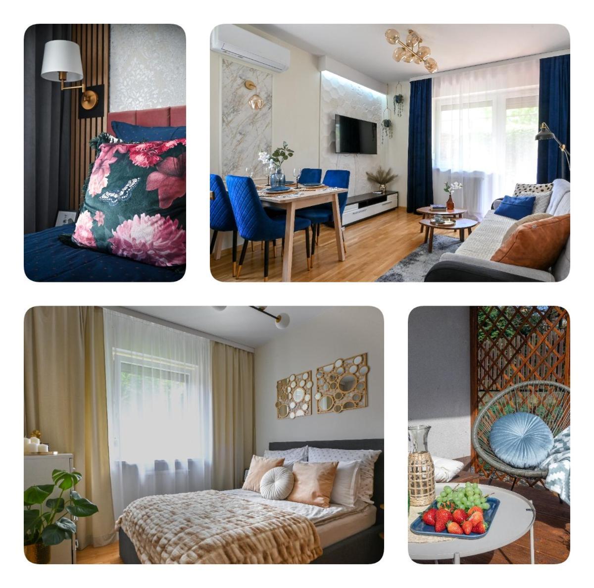 Malinowelove Aircon, 3 Rooms, Parking, Ogrod 克拉科夫 外观 照片